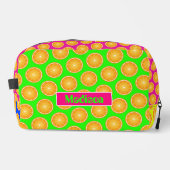 オレンジフルーツスライスのネオンカラー名前をカスタムする ドップキット (正面)