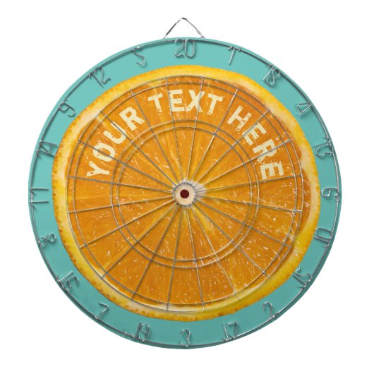 オレンジフルーツダーツボード ダーツボード (正面)