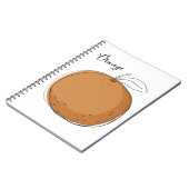 オレンジフルーツトート ノートブック (左側)