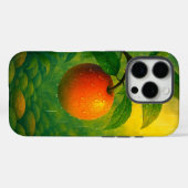 オレンジフルーツレインメント自然 Case-Mate iPhoneケース (裏面 (横))