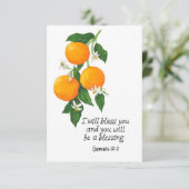 オレンジフルーツ創世記12:2 サンキューカード (スタンド正面)