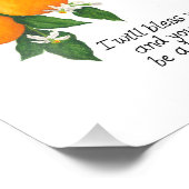 オレンジフルーツ創世記12:2 フォトプリント            (角)