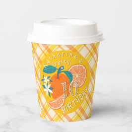 オレンジフルーティー誕生日プライド 紙コップ