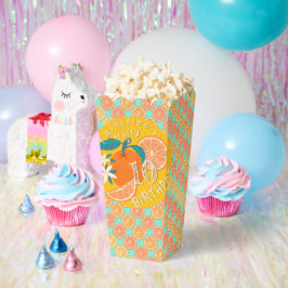 オレンジフルーティ誕生日ブルー フェイバーボックス