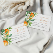 オレンジフローラいくつのキスシャワーゲームカード プレイスカード