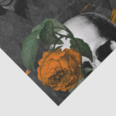 オレンジフローラスカルシリーズデザイン2 薄葉紙 (詳細)