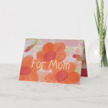 オレンジフローラデザイン