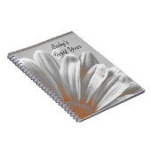 オレンジフローラハイライトベビーの初年度 ノートブック (右側)