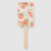 オレンジフローラバラハンドファン ハンドファン (裏面)