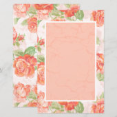 オレンジフローラバラ (正面/裏面)