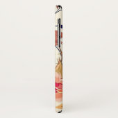 オレンジフローラ顔マスク Case-Mate iPhoneケース (裏面/左)