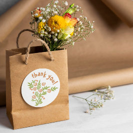 オレンジフローラ ラウンドシール