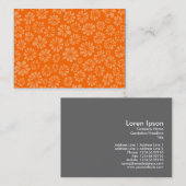 オレンジフローラ 名刺 (正面/裏面)
