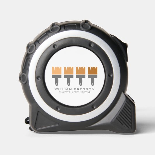 オレンジブグラデーションラシ,画家&デコレータ メジャー (正面)