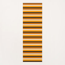 オレンジブラウンストライプデザイン