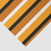 オレンジブラウンストライプデザイン 薄葉紙 (詳細)