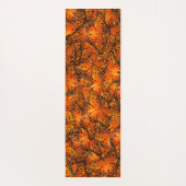 オレンジブラウン湾 ヨガマット (裏面)