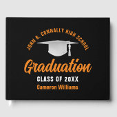 オレンジブラックカスタム卒業2025年 ゲストブック (正面)