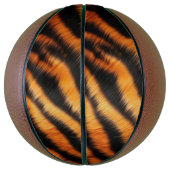 オレンジブラックタイガーストライプズ バスケットボール (縦)