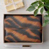 オレンジブラックタイガーストライプズ 薄葉紙 (ギフト)