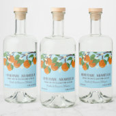 オレンジブランチ魅力的アランチェロありがとう リキュールボトルラベル (ボトル)