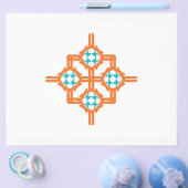 オレンジブルーオーナメント チラシ (シングル)