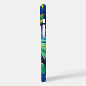 オレンジブルーハワイアンプラントパーム離れズ Case-Mate iPhoneケース (裏面 / 左)