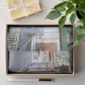 オレンジブルーワッパータルフロートトレイン 薄葉紙 (ギフト)