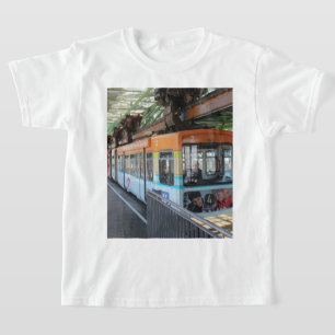 オレンジブルーワッパータルフロートトレイン Tシャツ