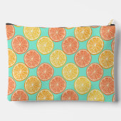 オレンジブルー アクセサリーポーチ (裏面)