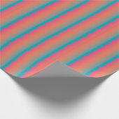 オレンジブルー ラッピングペーパー (角)