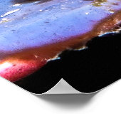 オレンジブレニストライプのー ポスター (角)