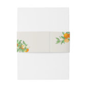 オレンジブロッサムシトラスニュートラル結婚ズ 招待状ベリーバンド (裏面例)