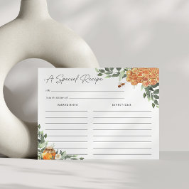 オレンジブロッサムハニービーレシピカード ポストカード