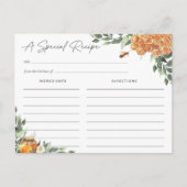 オレンジブロッサムハニービーレシピカード ポストカード (正面)