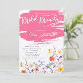 オレンジブロッサムフローラブライダルシャワー 招待状 (スタンド正面)