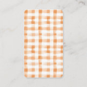 オレンジブロッサムブリスおむつラッフルチケット エンクロージャーカード (裏面)