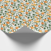 オレンジブロッサムラッピング紙 ラッピングペーパー (角)