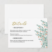 オレンジブロッサム結婚フローラ詳細 ポストカード (正面/裏面)