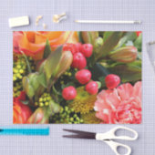 オレンジブーケ 薄葉紙 (クラフト)