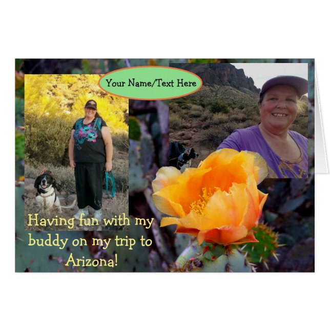 オレンジプリックリーナシカボスフラワーアリゾナ休暇 (正面横)