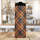 オレンジプレイド秋秋署名スクリプト名 タンブラー