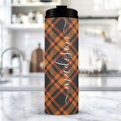 オレンジプレイド秋秋署名スクリプト名 タンブラー