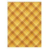 オレンジプレイド テーブルクロス (正面)