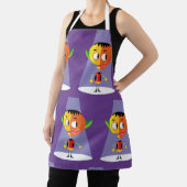 オレンジヘッドキャラクター エプロン (インサイチュ)