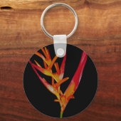 オレンジヘリコニア キーホルダー (正面)