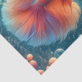 オレンジベタ鮮やかーフィッシュデコップページ 薄葉紙 (詳細)