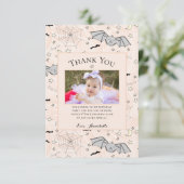 オレンジベビーこうもりハロウィーンサンキューカード サンキューカード (スタンド正面)