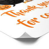 オレンジベビーはブルーイングありがとうござ来う ポスター (角)