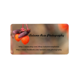 オレンジベリー ラベル